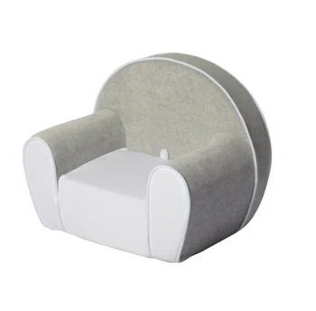 

Baby Kids Only Cover NO Filling Cartoon Crown Seat Children Chair Neat Puff Skin Toddler Children Cover for Sofa Folding