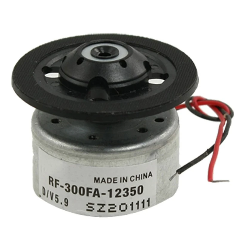 RF-300FA-12350 DC 5 9 V мотор шпинделя для DVD CD плеера серебро + черный | Обустройство дома