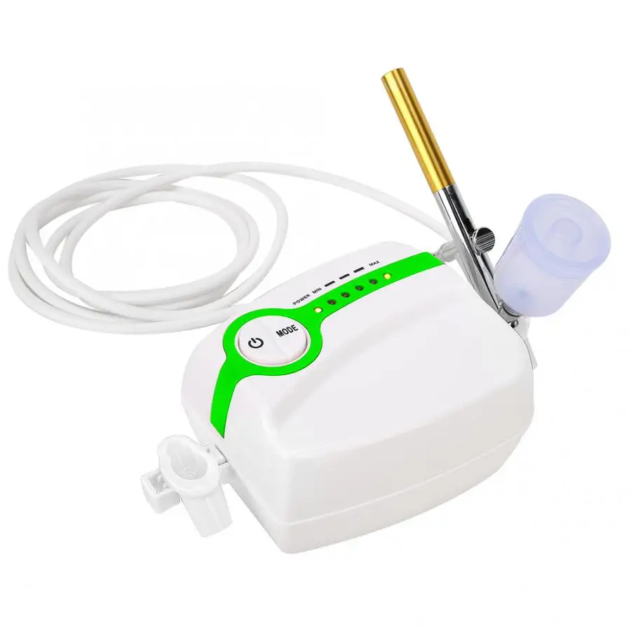Portable Oxygen Injection Machine Facial Moisturizing Airbrush Gun Spray Gun Nail Art Makeup Face Beauty Device Skin Care Tools