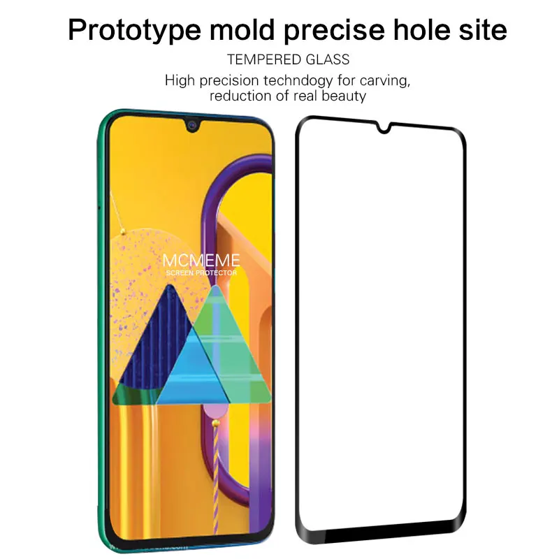 Закаленное стекло для samsung Galaxy M30S, защитная пленка на весь экран для samsung Galaxy a51 a71 M30S, закаленное защитное стекло