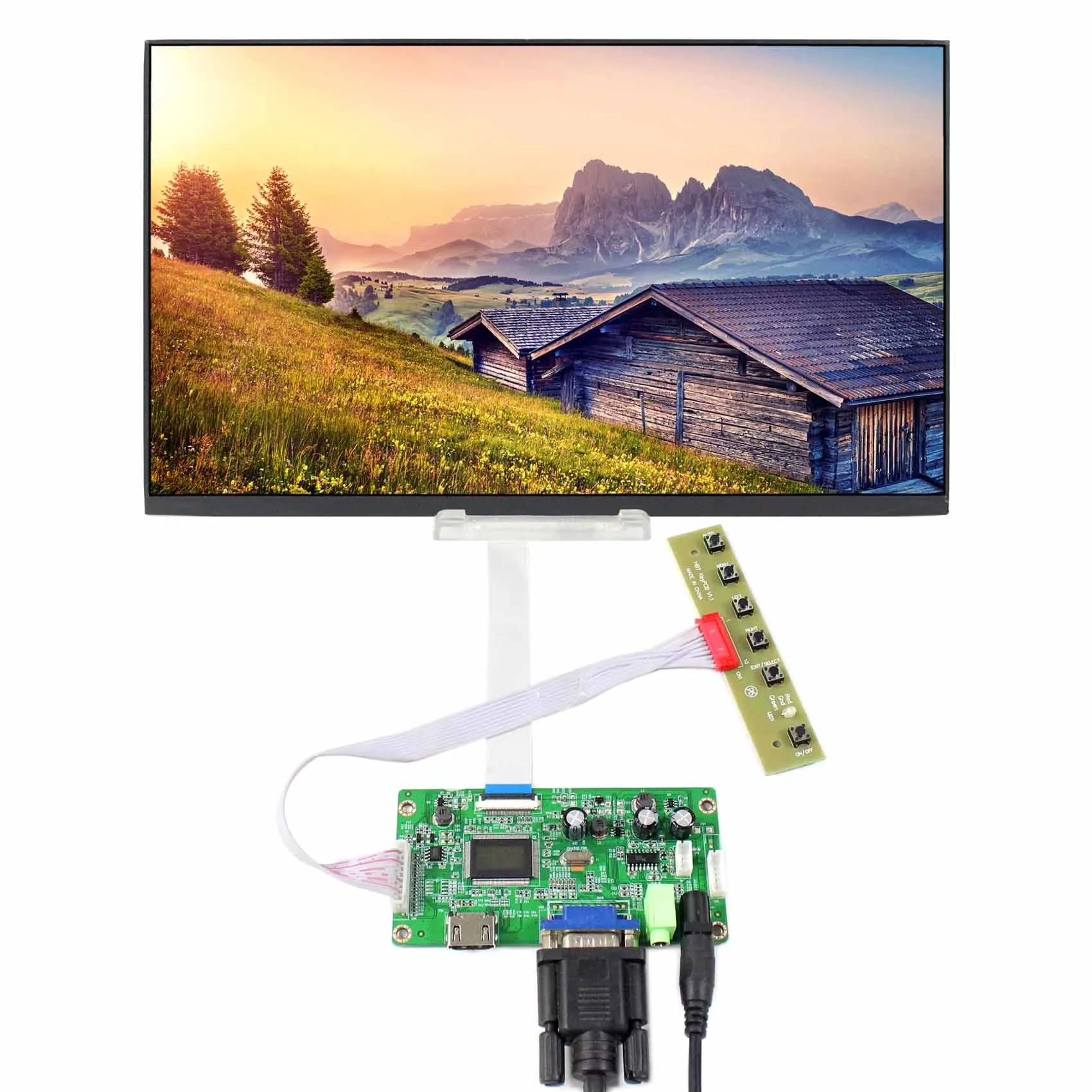 13," ips lcd 13,3 дюймов 1920X1080NV133FHM-N59 экран с HDMI VGA ЖК-контроллером