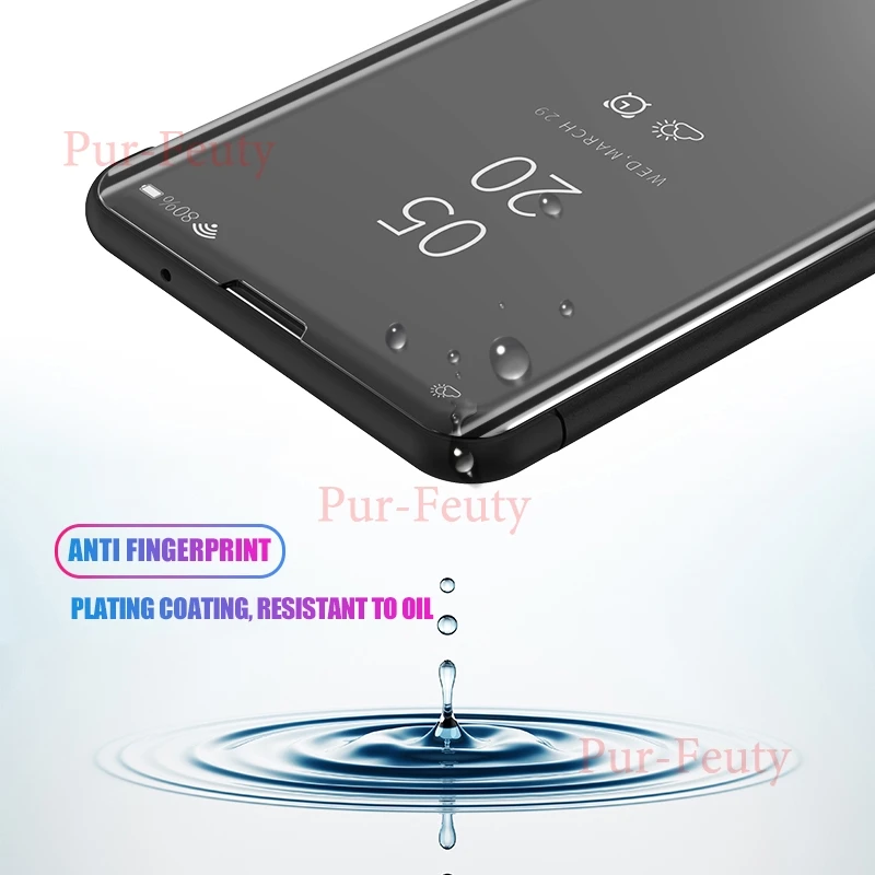Mi rror кожаный флип для Xiaomi Redmi Note 7 M1901F7G роскошный чехол-подставка красный mi Note 6 5 Pro 6a Чехлы для Xiao mi Xiaomi Redmi Go