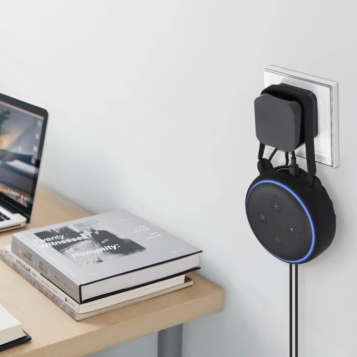 Силиконовый защитный чехол настенный кронштейн для Amazon Echo Dot3 DQ-Drop