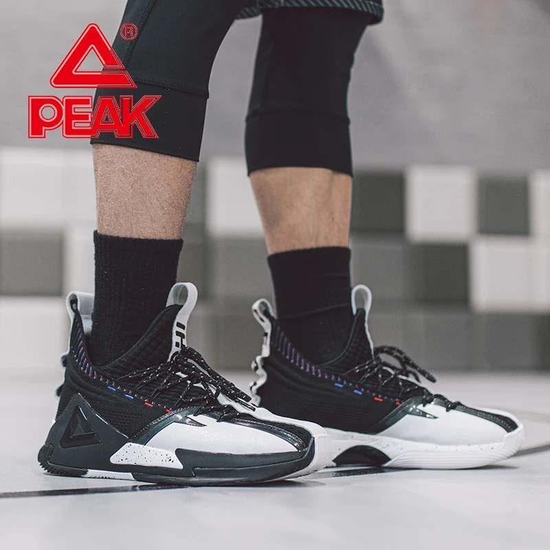 PEAK TAICHI Men Killer Whale Basketball Shoes Rebound Comfort Fashion Sneakers Wearable Non-slip Outdoor Youth Sports Shoes
