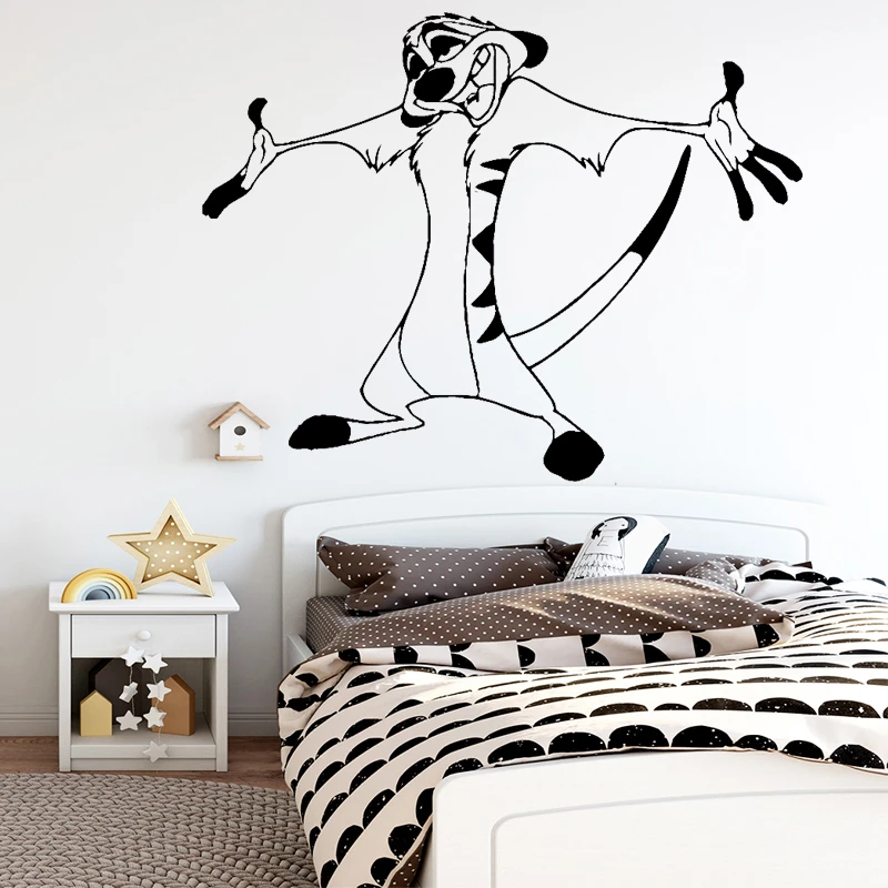 Mural Simba Wall Sticker Lion King Decal Boys Room Decoration Kids
