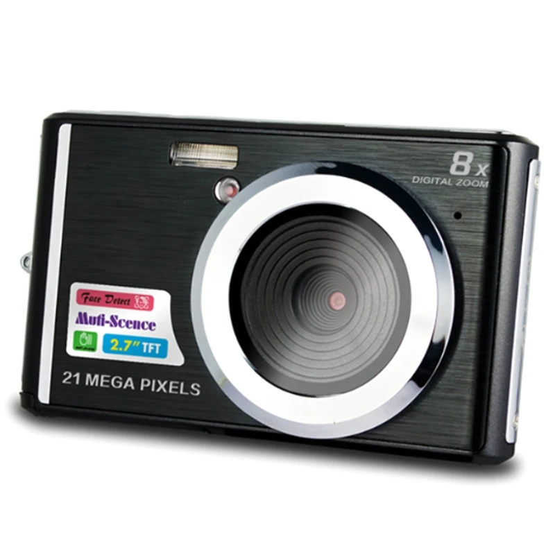 

AMS-Digital Camera 2.7HD Screen Digital Camera 21MP 8X Anti-Shake Face Detection Camcorder