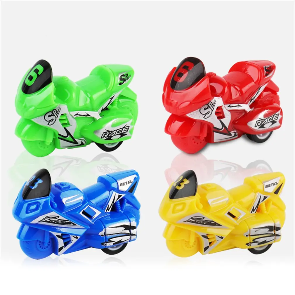 

Children'S Mini Pull Back Motorcycle Toy Plastic Small Toy Child Inertia Pull Back Motorcycle Model
