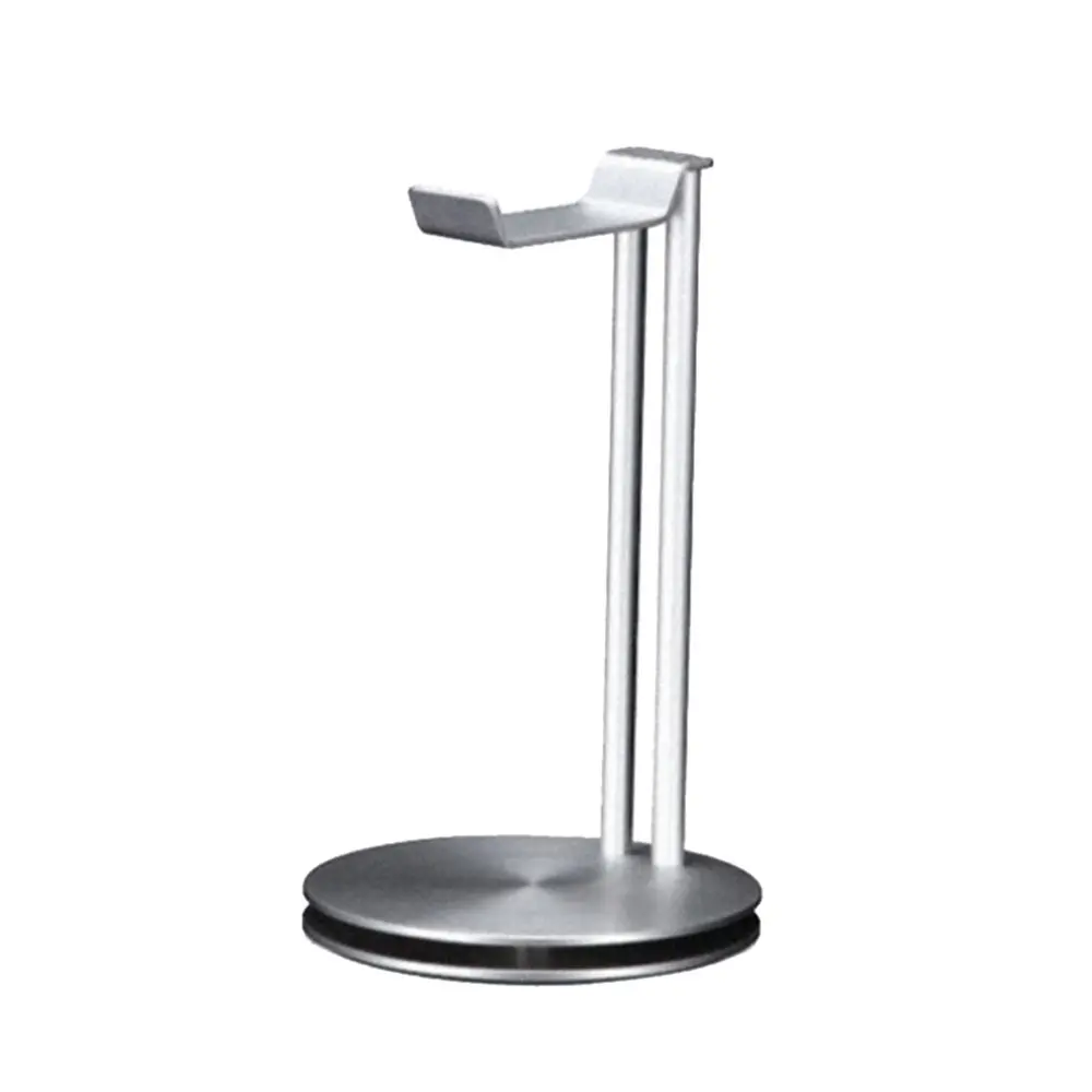 Aluminum Earphone Hanger Headset Holder Headphone Bracket Desk Display Stand Rack Black White Silver Earphone Hangers 2019 New