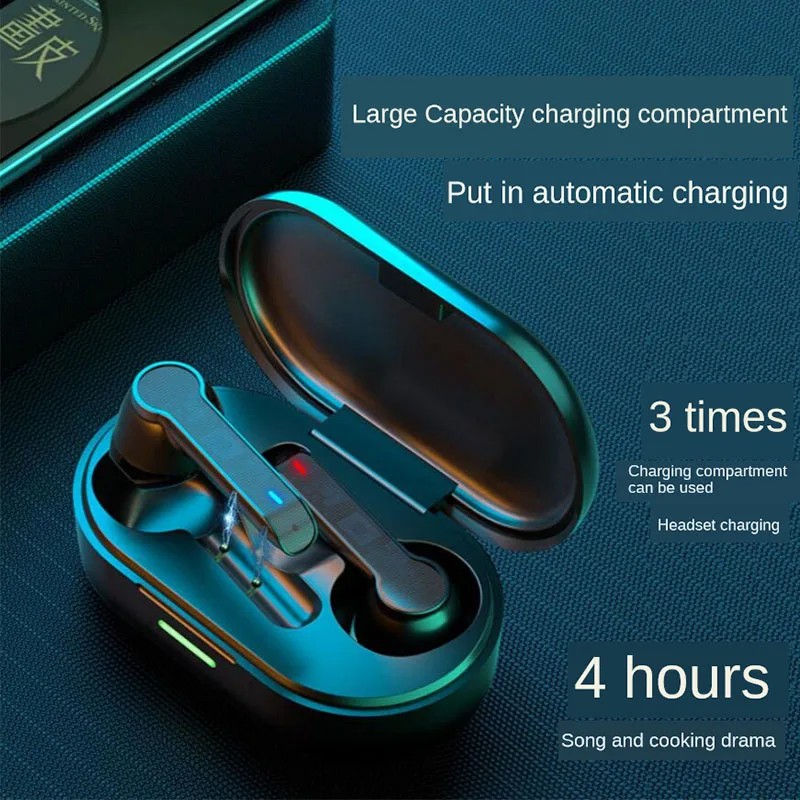 TWS Bluetooth 5 0 Earphones L32 Wireless 9D Stereo Sports Waterproof Earbuds Headsets With Microphone For Android
