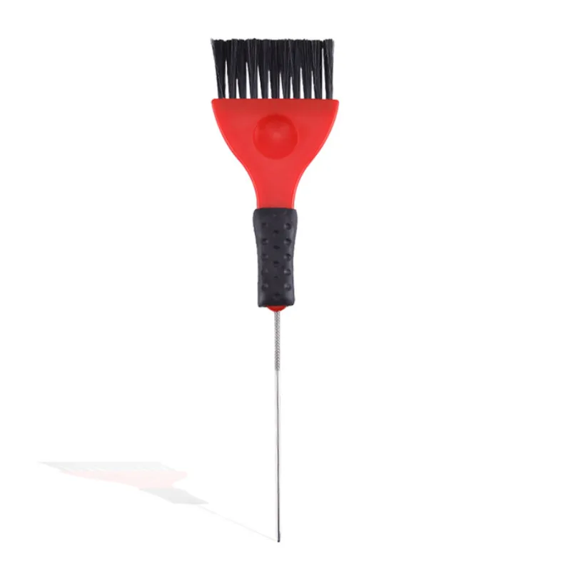 Расческа для окрашивания волос, профессиональная салонная щётка для окраски волос, пластиковая ручка с хвостом, Парикмахерская раскраска, кисти для волос, инструмент для укладки волос