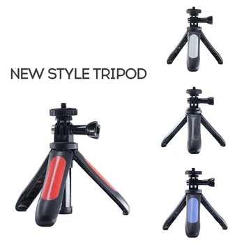 

Photography Mini Tripod 4 Colors Metal Mini Tripod Large Desktop Tabletop Stand for Gopro hero5/6 Bracket Selfie Stick
