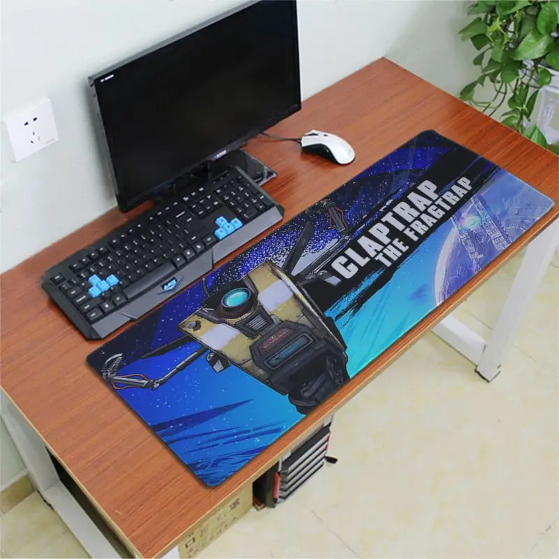 Lock Edge 40X90cm Babaite крутой borderland 2 Хлопушки роботы клавиатуры коврик резиновый игровой коврик для мыши Настольный коврик большой коврик для мыши - Цвет: Lock Edge 40X90cm