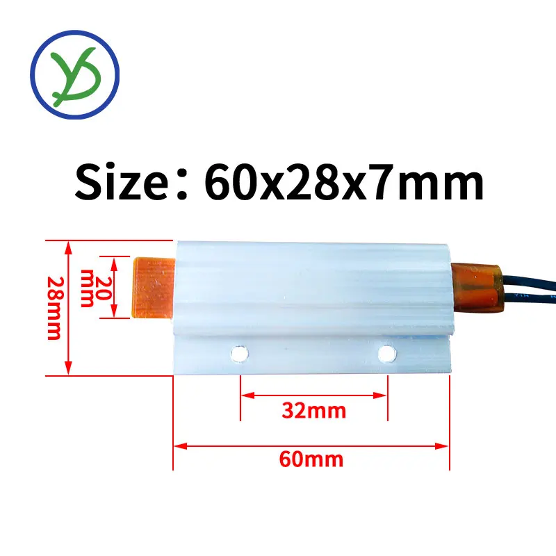 1 шт. алюминиевый нагреватель с термостатом 12 В 60 с|heating 12v|heat aluminiumheating thermostat |