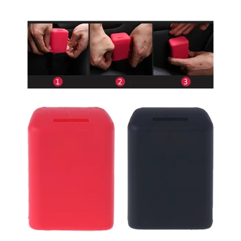 

Silicone Car Seat Belt Buckle Covers Clip Anti-Scratch for Mercedes Benz GLC63 GLA45 GLA G650 E63 E-Class A170 A B C E S Class