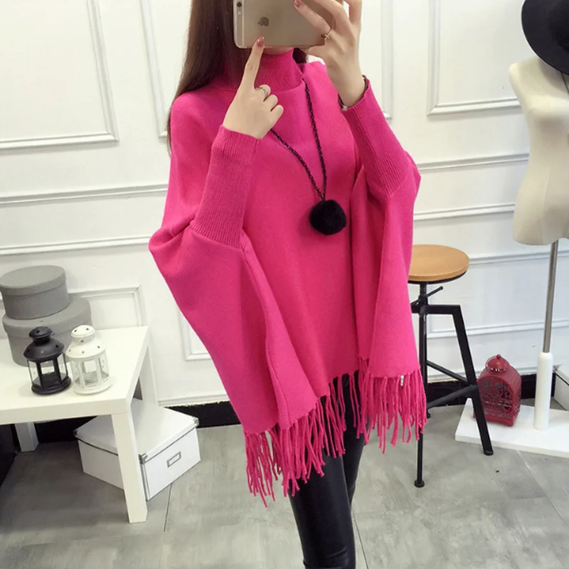 Рисунок 6 - Женский свитер-накидка с рукавом летучая мышь