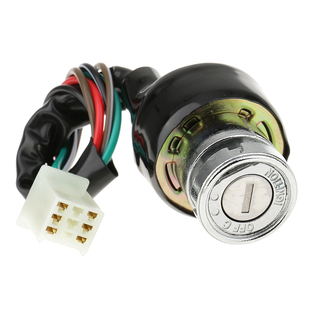 Переключатель зажигания 6 проводов 3 положения для мотоцикла ATV Dirt Pit Bike