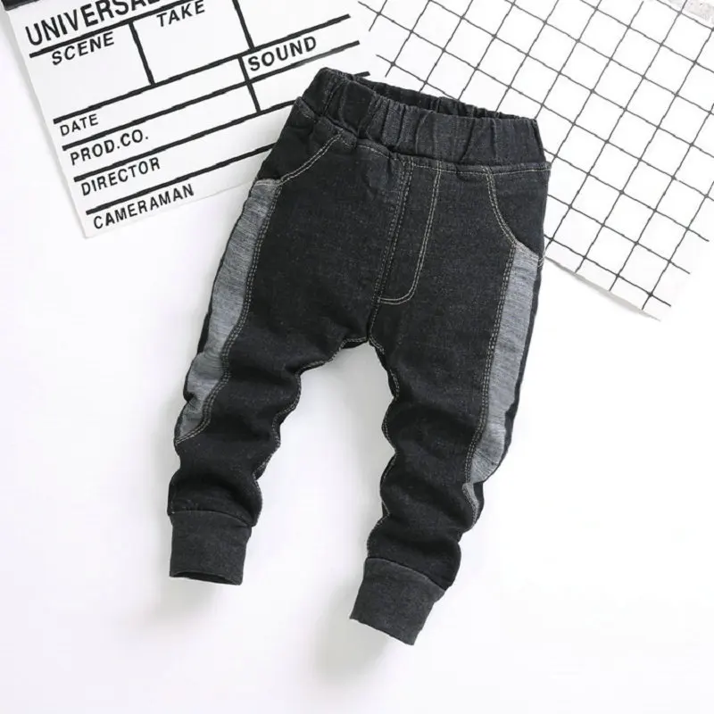  IENENS Fashion Children Boys Jeans Haren Pants Kids Baby Boy Denim Long Pants Clothing Toddler Boy'