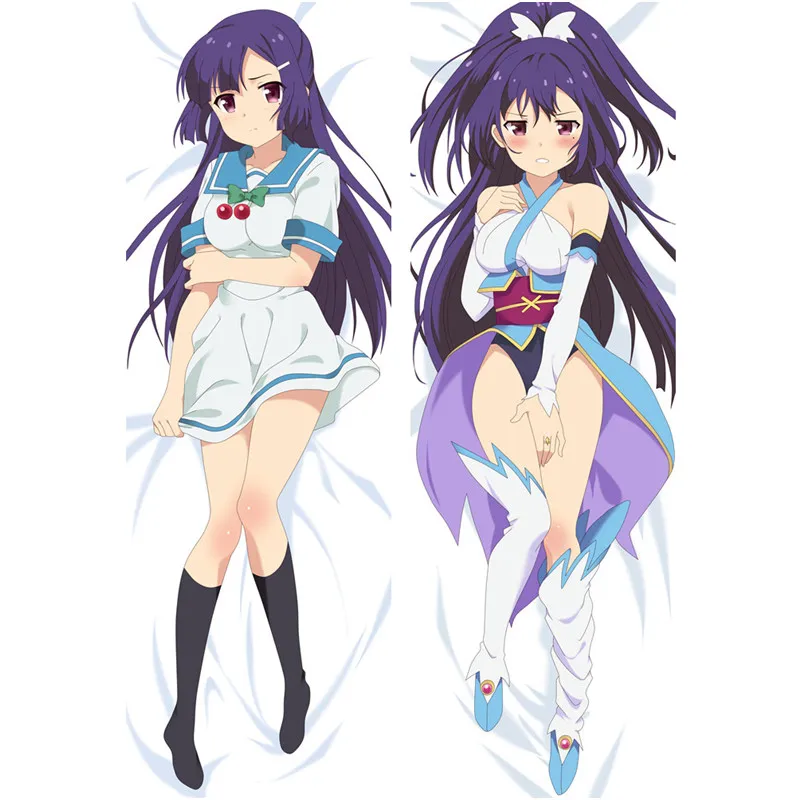 Новое поступление Аниме Tenshi no 3 предмета Наволочки Dakimakura Чехол сексуальная девушка 3D двухсторонняя постельные принадлежности обниматься тела Чехол - Цвет: Polyester