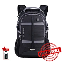 1" дюймовый рюкзак для ноутбука Мужская военная сумка дорожные рюкзаки для мужчин рюкзак черный школьная дорожная сумка SW8350