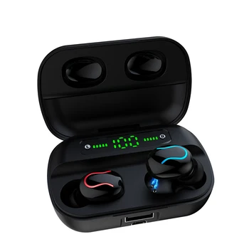 

Q82 Led Wireless Bluetooth 5.0 Earphones TWS Handfree Music Stereo Headsets Earbud Earphone With MIC Charging Cas