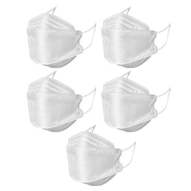 US $17.77  KF94 Dust Mask Fine Dust Mouth Antivirus And Flu Mask Pm2.5 Infectious Disease Protection 5PCS/Pack