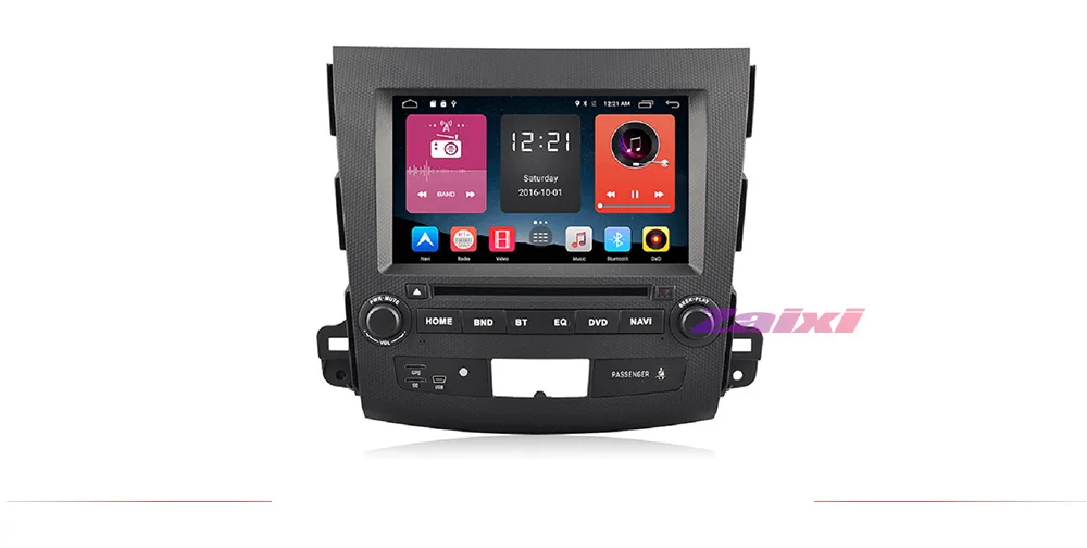 ZaiXi мультимедиа для Android плеер для Mitsubishi Outlander Sport 2010~ gps 2 Din wifi gps-навигация авторадио радио