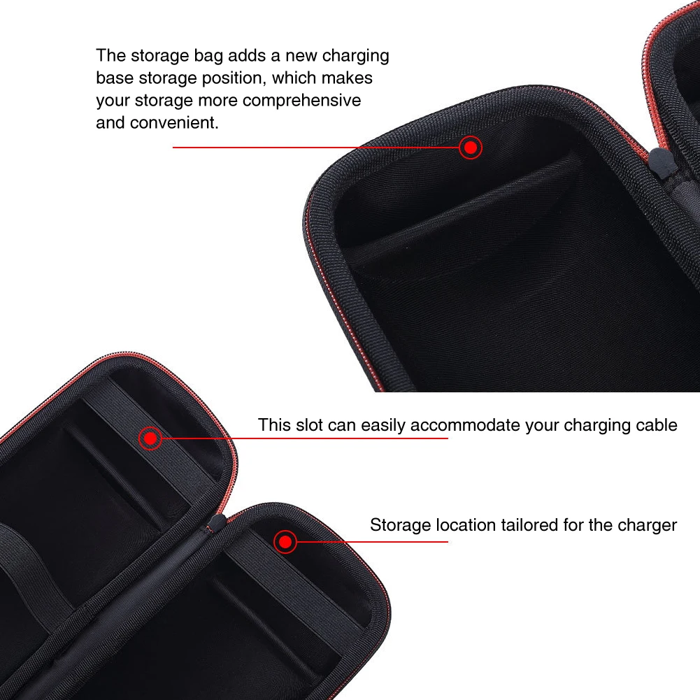 Carry Case Wear Resistant Zipper Closure Outdoor Shoulder Strap Cover Hard Bluetooth Speaker EVA For Bose SoundLink Revolve