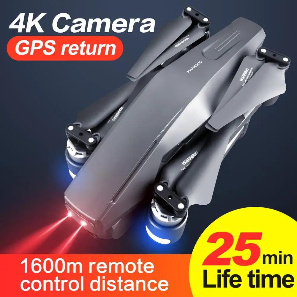 2020 NWE M1 Дрон Квадрокоптер с 4K HD камерой живое видео 1 6 км дистанционный полет