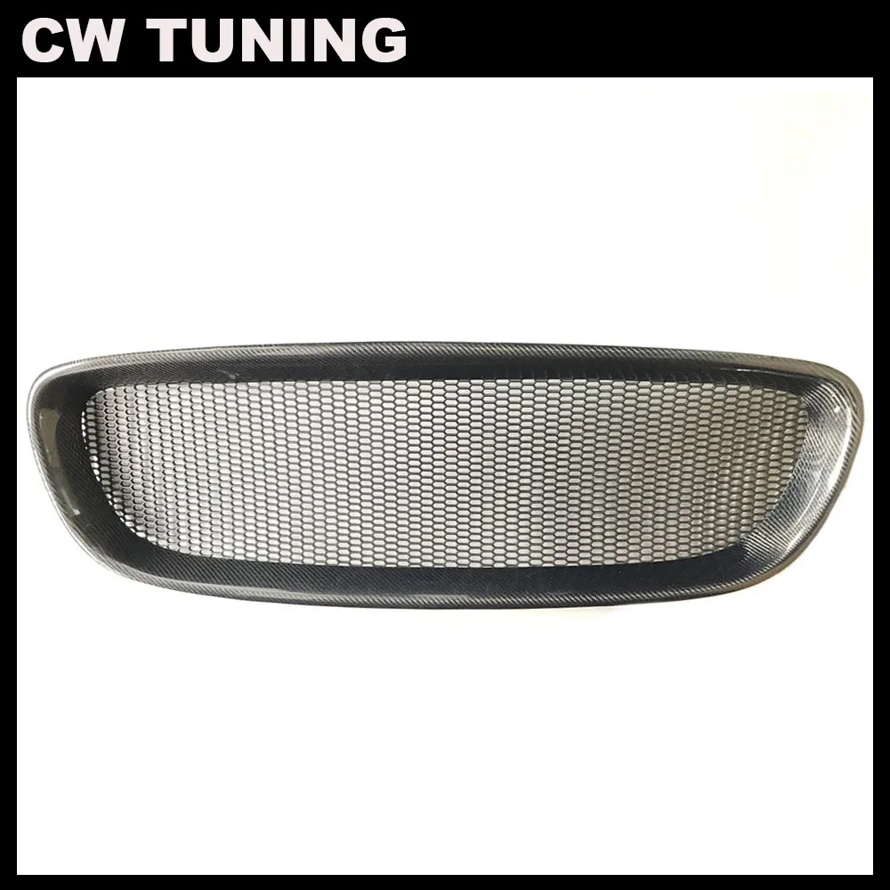 

2013-2016 Year For Jaguar F-type 5.0T Real Carbon Fiber Bodykit Car Mesh Grille Replacement Front Grille Front Bumper