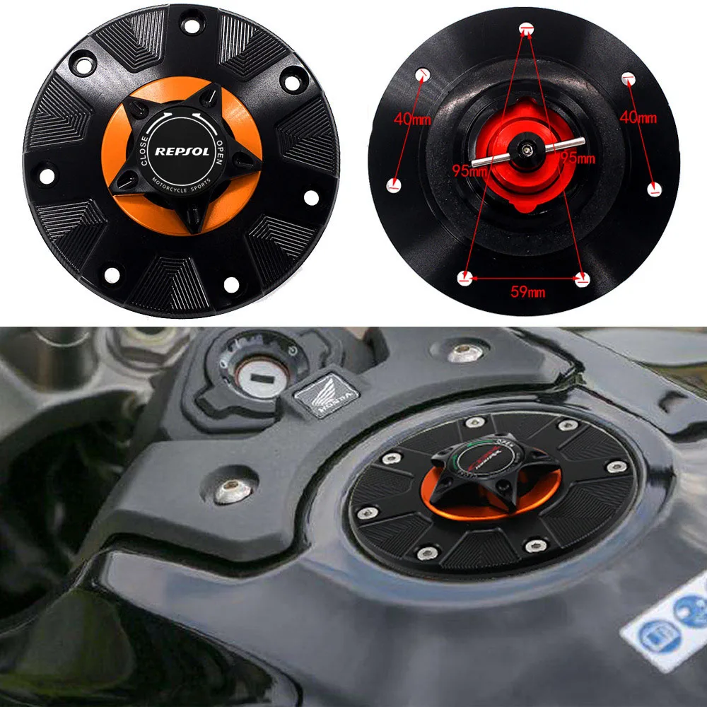 Крышка бензобака для мотоцикла HONDA CB1000R CB1000 CB1100 CB1300 CB500/S CB400 CBR 600RR 900RR 1000RR |