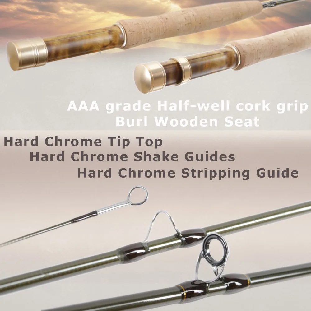 US $85.00 Maximumcatch VFeather Fly Fishing Rod Small Stream Creek 30T36T SK Carbon Light Fly Rod With Carbon Fiber Tube