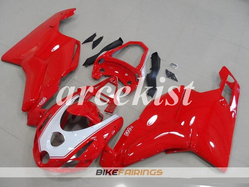 

New ABS Motorcycle Full Fairings kit fit for Ducati 749 999 2003 2004 03 04 749S 999S Body set Red