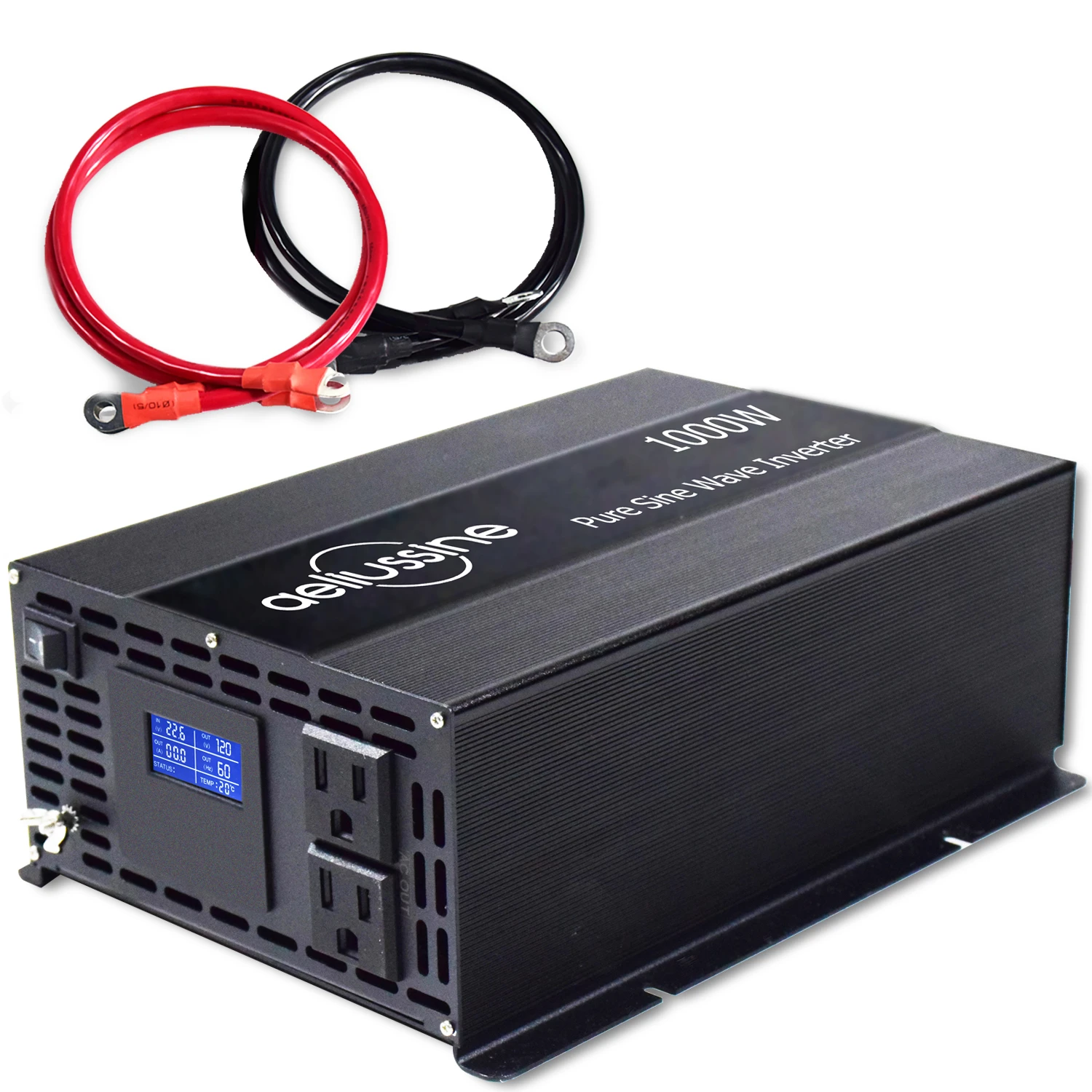 1000W Pure Sine Wave Inverter 12V/24V/36V/48V DC to 120V/220V/240V AC