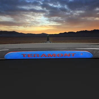 

For Volkswagen Teramont 2017 2018 2019 Car Brake Lights Decorative Cover High Mount Stop Lamp Stickers Modified accessories