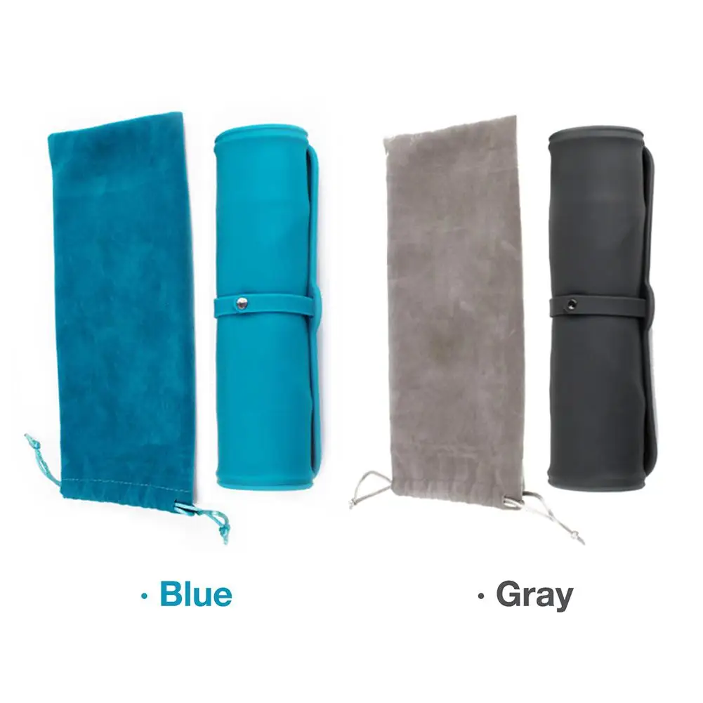 2PCS Pet Dog Cat Drink Water Food Mat Foldable Easy To Store Silicone Mat Dog Feeding Double Bowl Carpet
