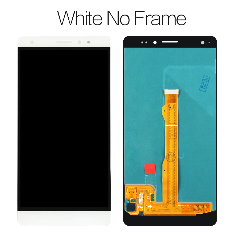 white no Frame 5," AMOLED для HUAWEI mate S ЖК-дисплей с кодирующий преобразователь сенсорного экрана в сборе запасные части CRR-L09 - Цвет: white no Frame