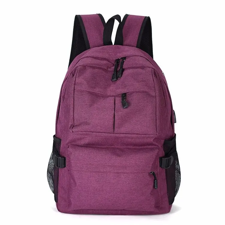 Cross Border Supply of Goods Korean-style Casual Backpack Computer Multi-functional USB Backpack Travel Backpack Schoolbag