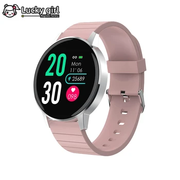 

T4 Pro 1.3 Inch HD Full Touch Screen Smart Watch Men Women Metal Case IP68 Waterproof Heart Rate Smartwatch For Android pk T500