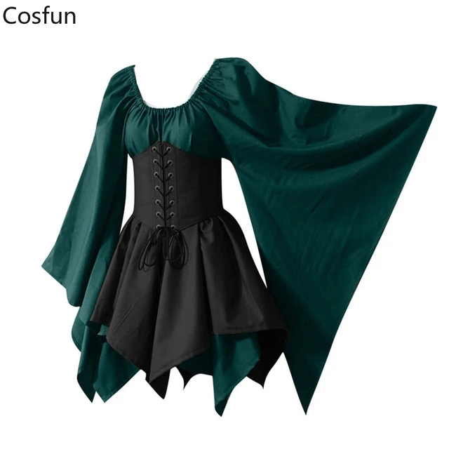 Disfraz de elfo del bosque para mujer, vestido ceñido de manga larga, traje  renacentista de Hada de Halloween, arquero de película, 5XL, 6XL -  AliExpress