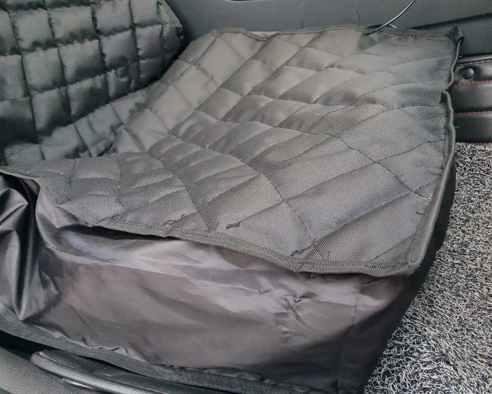 600D+ PP+ 190t автомобильная переноска для животных Водонепроницаемая Автомобильная накладка на заднее сиденье для домашних животных переноска в автомобиль переноска на заднее сиденье