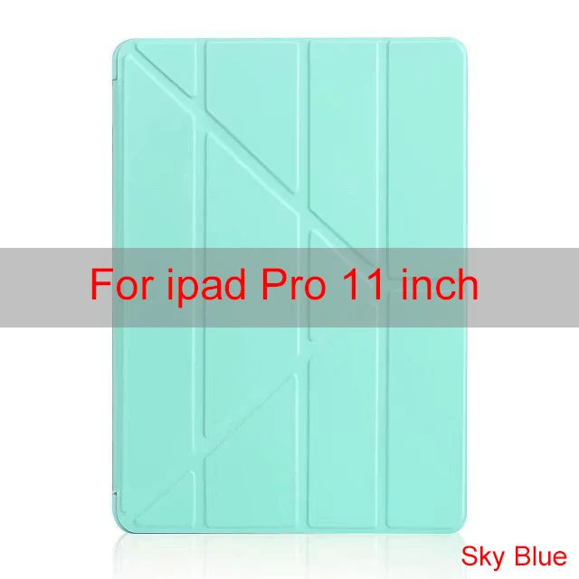 Essidi для iPad Pro 9,7 10,5 11 дюймов мягкий чехол принципиально из искусственной кожи планшеты флип чехол для корпуса для iPad Pro 9,7 10,5 11 дюймов - Цвет: For ipad Pro 11