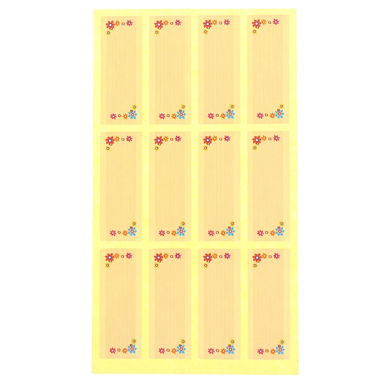 120 шт пустая клейкая этикетка для заметок белая записываемая именная наклейка