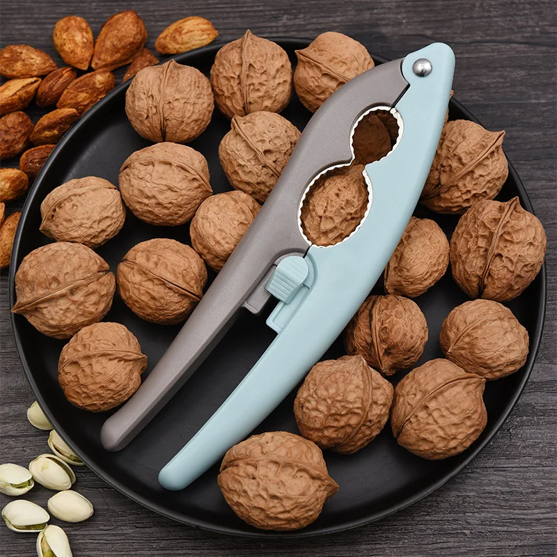 

1PC Kitchen Gadgets Shell And Core Crusher ABS Plastic Walnut Clip Crusher Crab Clamp Kitchen Gadgets 3 Color Available