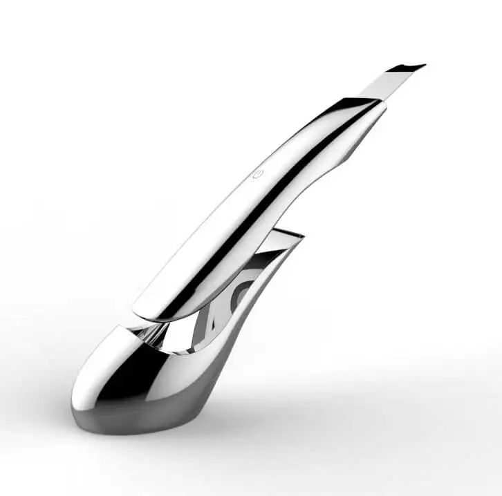 Wireless Rechargeable Ultrasonic Ion Face Skin Scrubber Facial Cleaner Spatula Peeling Vibration Blackhead Removal Exfoliating