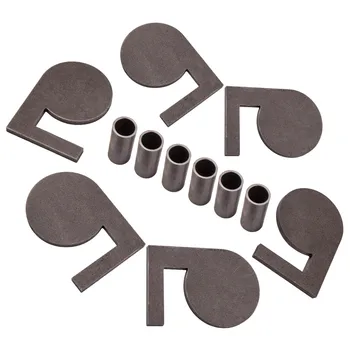

AR500 Steel Target Dueling Tree DIY Kit (6) 4" X 3/8" Paddles DOM Pivot Tubes