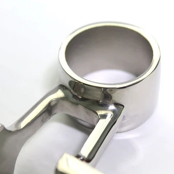 

2x316 Stainless Steel Hand Rail Fitting, 90 Degree Center Stanchion Mount Marine