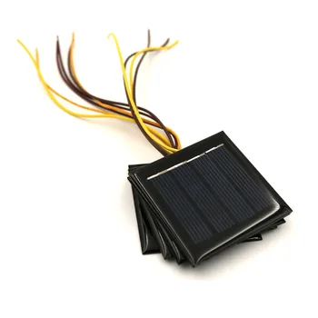 

5pcs X2V 100mA Solar panel with 15cm extend wire Mini Solar Battery Cell Phone Charger Portable DIY Polycrystalline Solar Cell