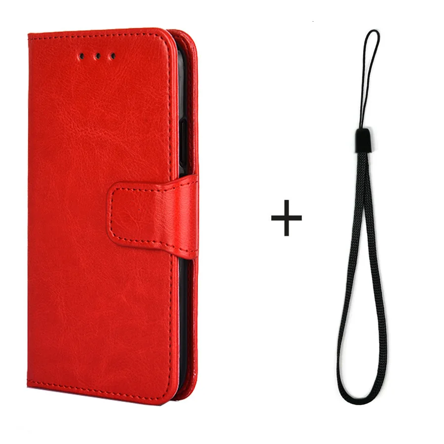 Красный Для Xiaomi Xiomi Redmi Note 8 8T 8A 7 7A 6 Pro 4 4x 4A 5 Plus 5A 2 3s кожаный чехол-книжка с отделением для карт чехол для телефона Магнитный - Цвет: Красный