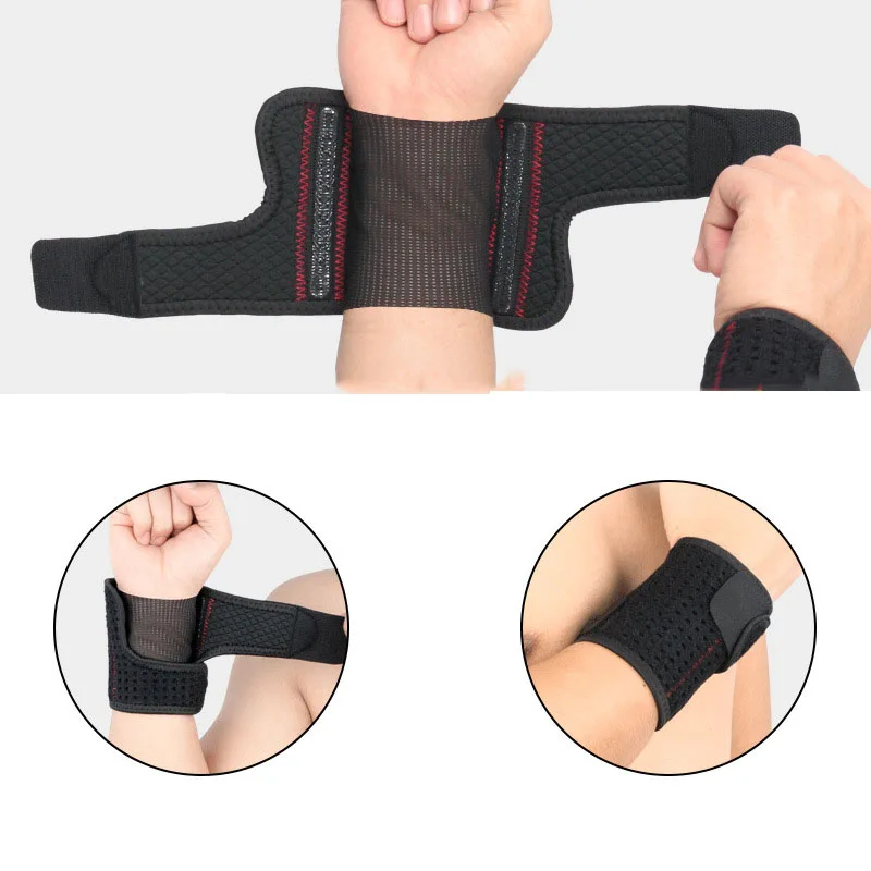 1PCS Wrist Support Gym Weightlifting Training Weight Lifting Gloves Bar Grip Barbell Sport Straps Wraps Wrist Hand Protection