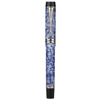 

New MOONMAN M600S Celluloid Fountain Pen F Nib with Converter Quality Fashion Office Business Writing Gift Pen Stationery Supply